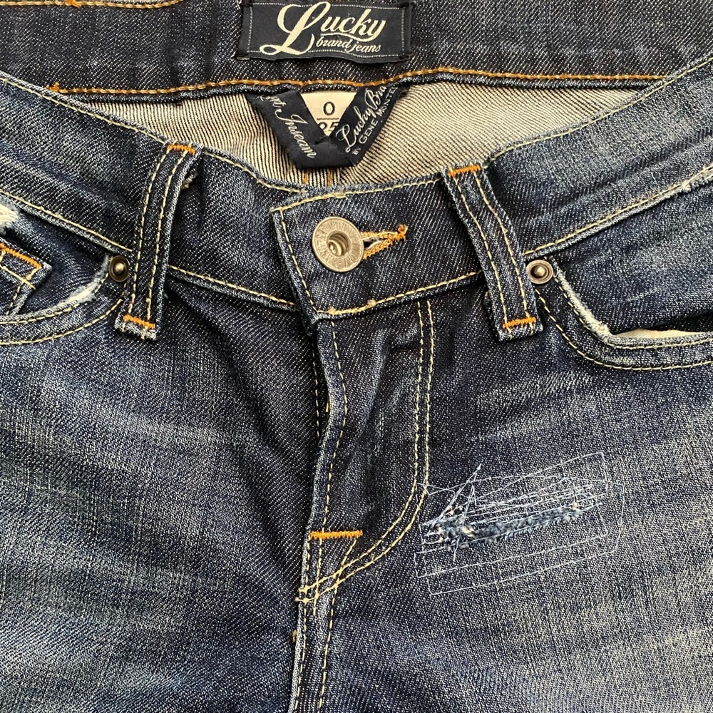 EUC • Lucky Brand Zoe Straight Jeans - Picture 9 of 13